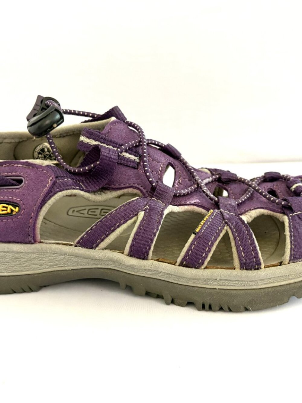 KEEN Sandals Sz 9 Women's Whisper Waterproof Sport Sandals Purple - Picture 3 of 6